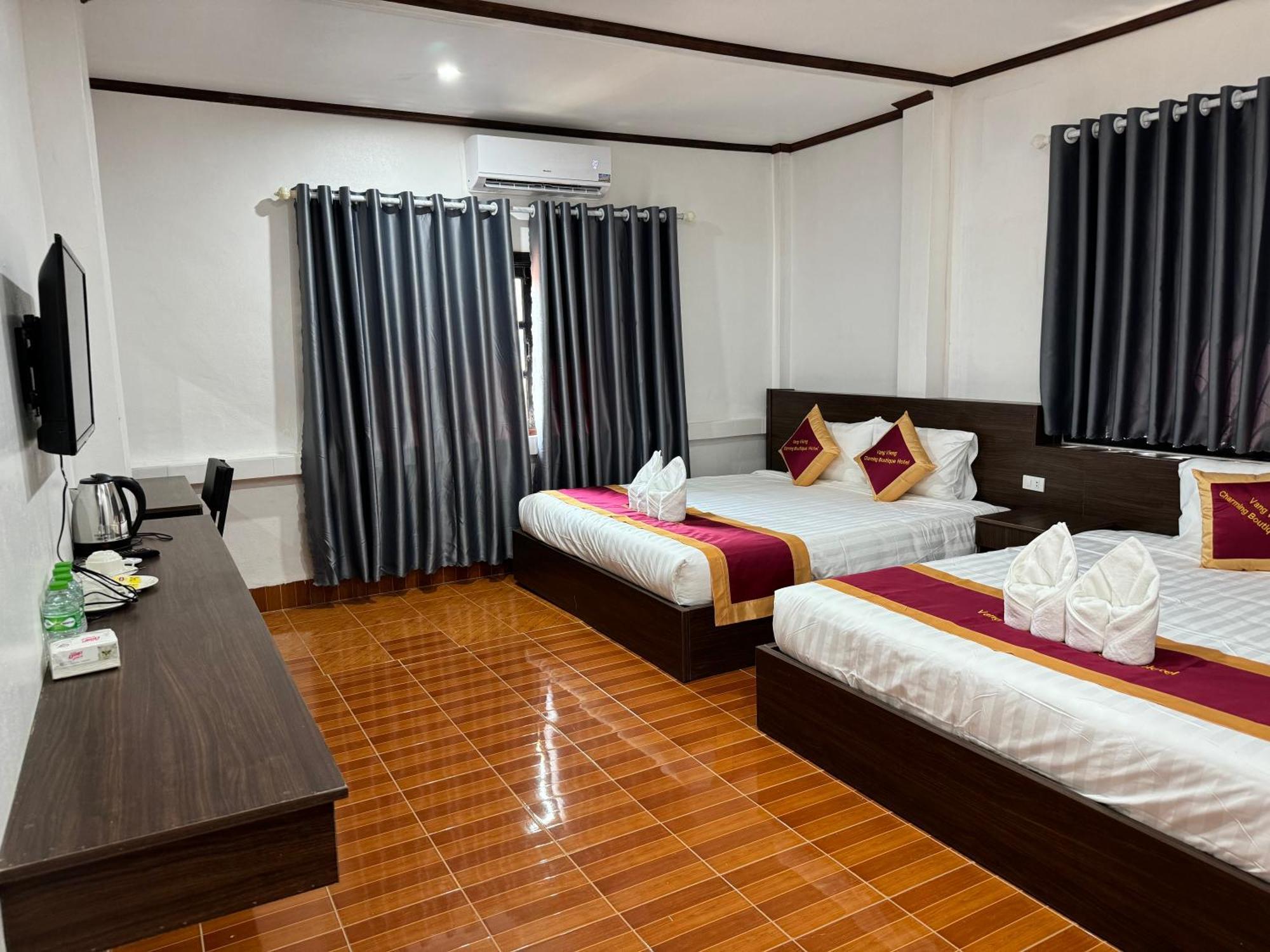 Vangvieng Charming Boutique Hotel فان فيان المظهر الخارجي الصورة